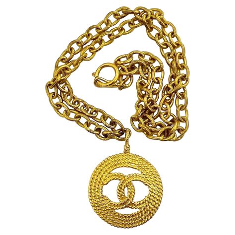 vintage mini chanel necklace|authentic Vintage Chanel necklace.